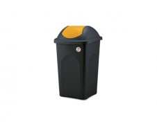 Odpadkový koš na tříděný odpad MULTIPAT 60 l žlutá