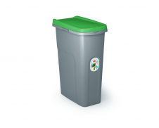 Odpadkový koš na třídění odpadu HOME ECO SYSTEM 40 litrů zelená