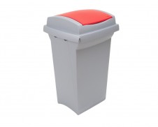 Odpadkový koš na tříděný odpad REC červená